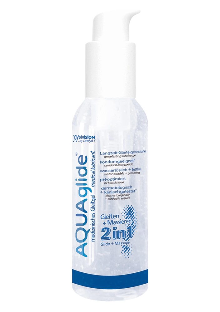 Żel lubrykant AQUAglide 2w1 bezzapachowy JoyDivision 125 ml