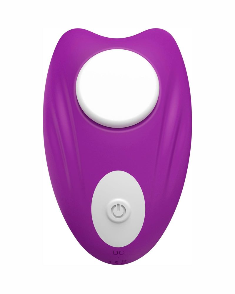 Stymulator łechtaczki Catch z klipem fioletowy USB wodoodporny
