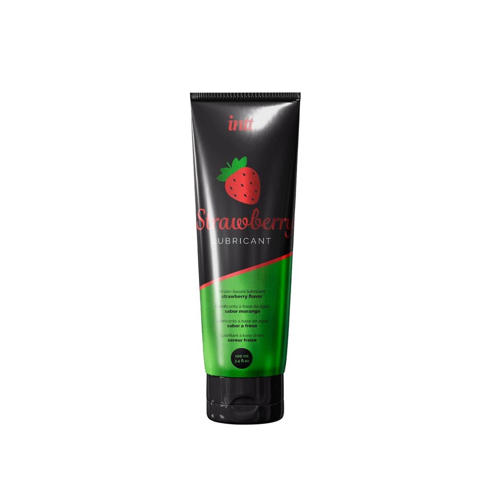 Lubrykant truskawkowy na bazie wody Intt 100ml
