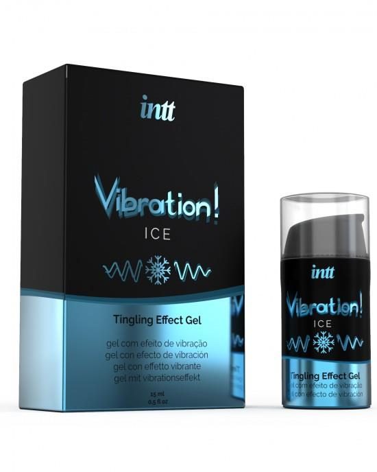Żel chłodzący wibrujący miętowy Intt 15 ml
