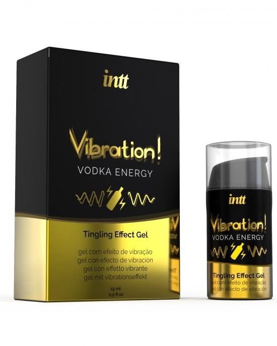 Żel wibrujący smak wódki Intt 15 ml