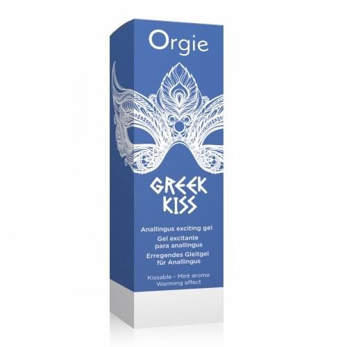 Żel analny rozgrzewający miętowy Greek Kiss Orgie 50 ml