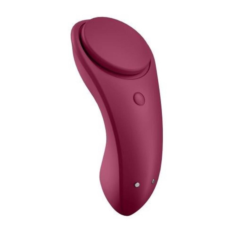 Stymulator łechtaczki Satisfyer Sexy Secret do majtek czerwony