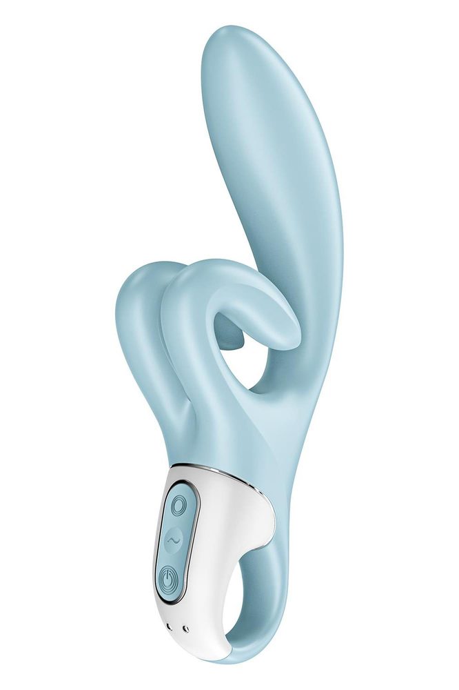 Wibrator króliczek Satisfyer Touch Me niebieski USB