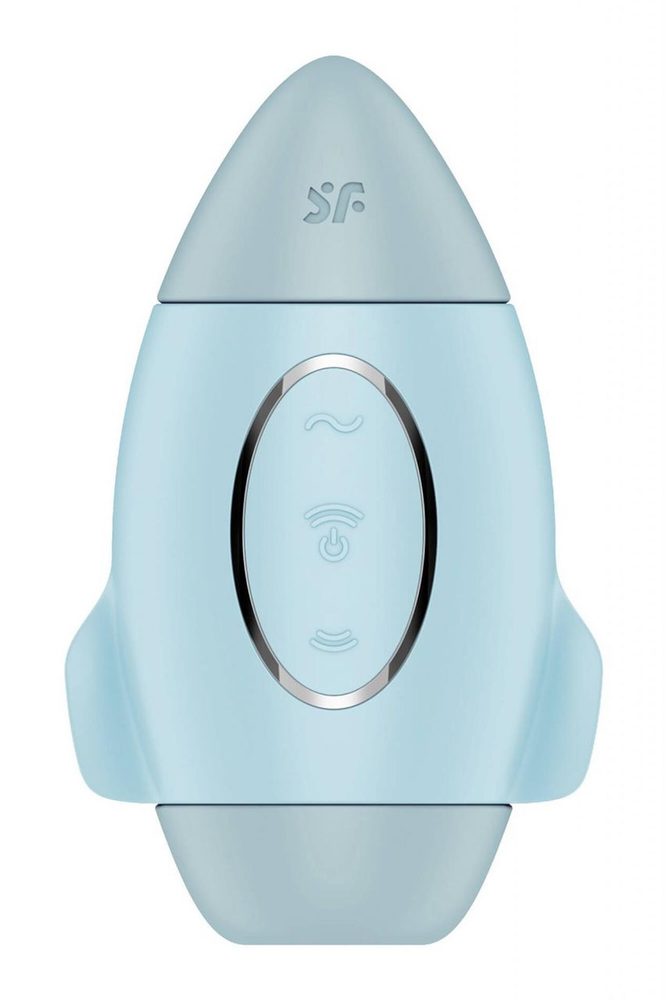 Wibrator z falami ciśnienia Satisfyer Mission Control niebieski