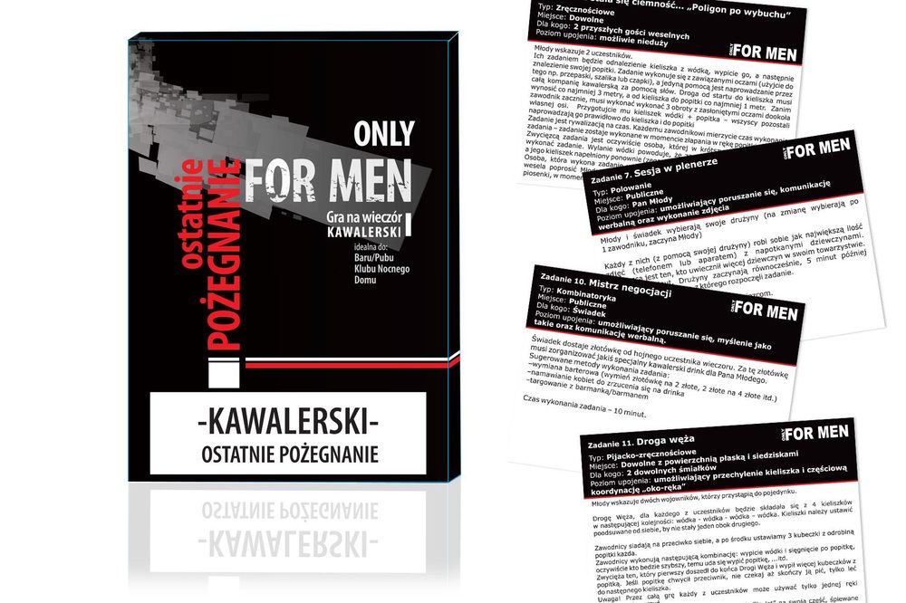 Gra Erotyczna Ostatnie Pożegnanie na Wieczór Kawalerski Grajmy Razem