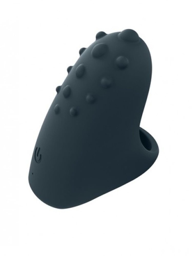Wibrator na palec Dorcel Magic Finger szary silikon 5 cm akumulator