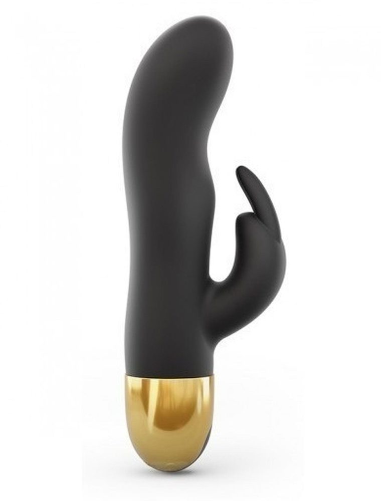 Wibrator króliczek Dorcel Rabbit Expert G czarnozłoty 19cm USB wodoodporny