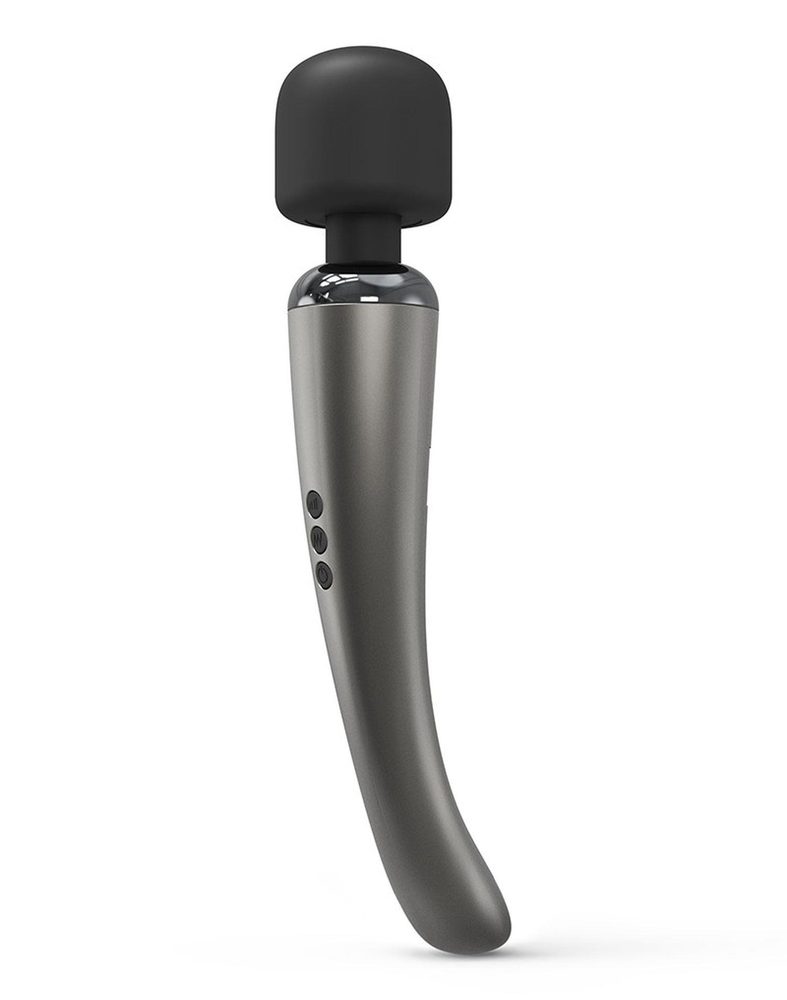 Wibrator Dorcel Megawand srebrny USB 29 cm