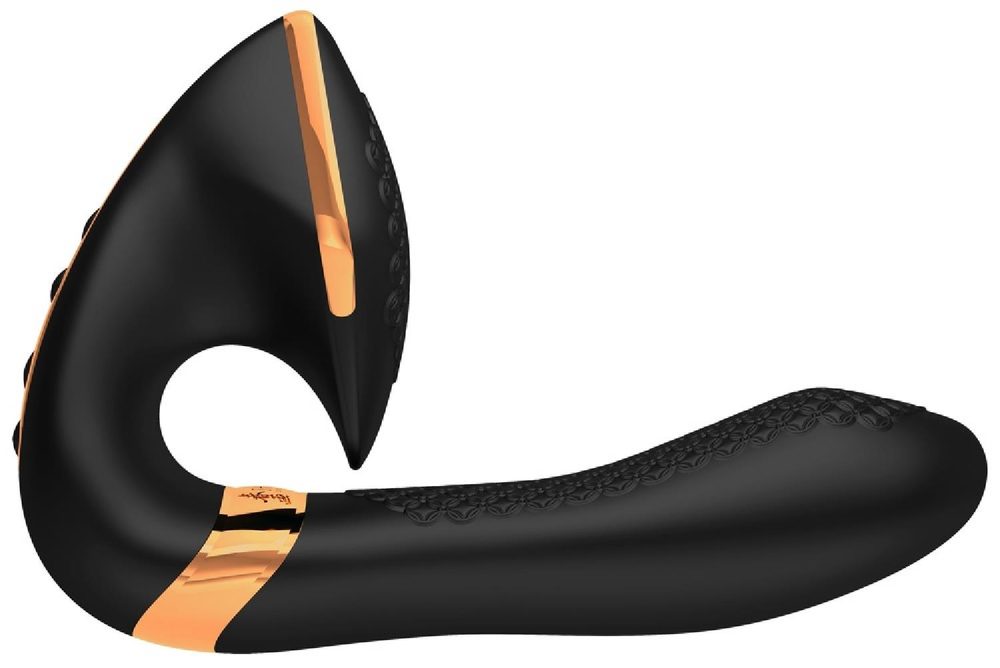 Wibrator Soyo Shunga czarny silikonowy USB