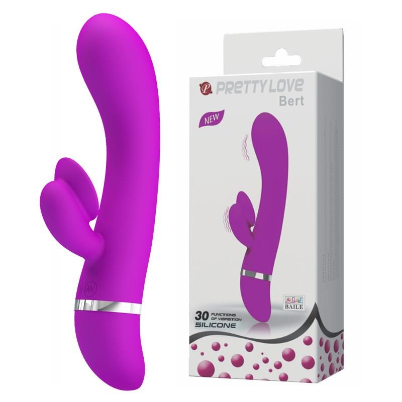 Wibrator króliczek Pretty Love Bert 30 trybów 19 cm