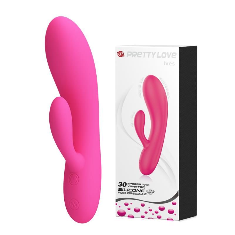 Wibrator punktu G Pretty Love Ives silikonowy różowy USB 30 trybów