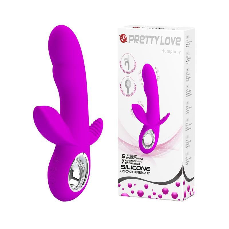 Wibrator króliczek silikonowy Pretty Love Humphray USB 16,8 cm