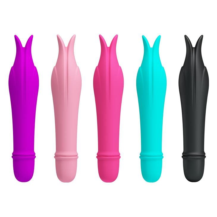 Mini wibrator Pretty Love silikonowy 10 funkcji na baterię AAA