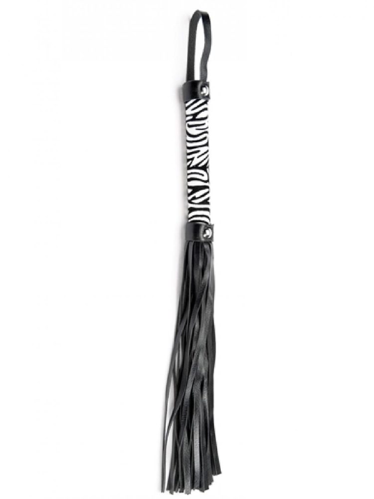 Flogger klasyczny biały pantera mały Argus 45 cm
