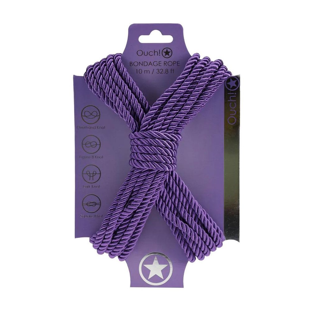 Lina bondage Ouch fioletowa 10 m