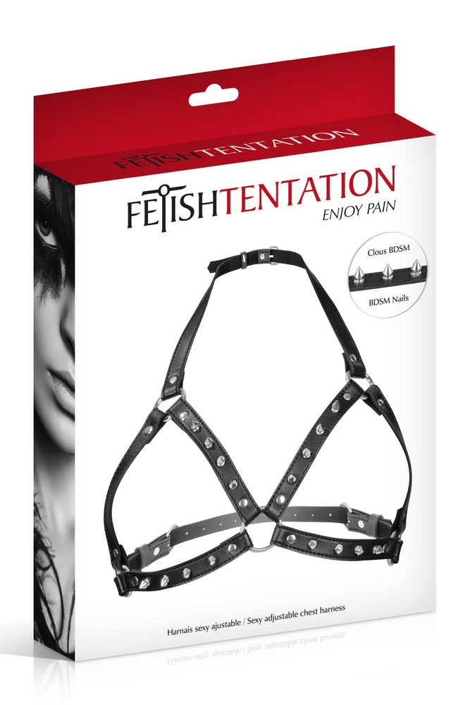 Harness na klatkę piersiową Fetish Tentation regulowany