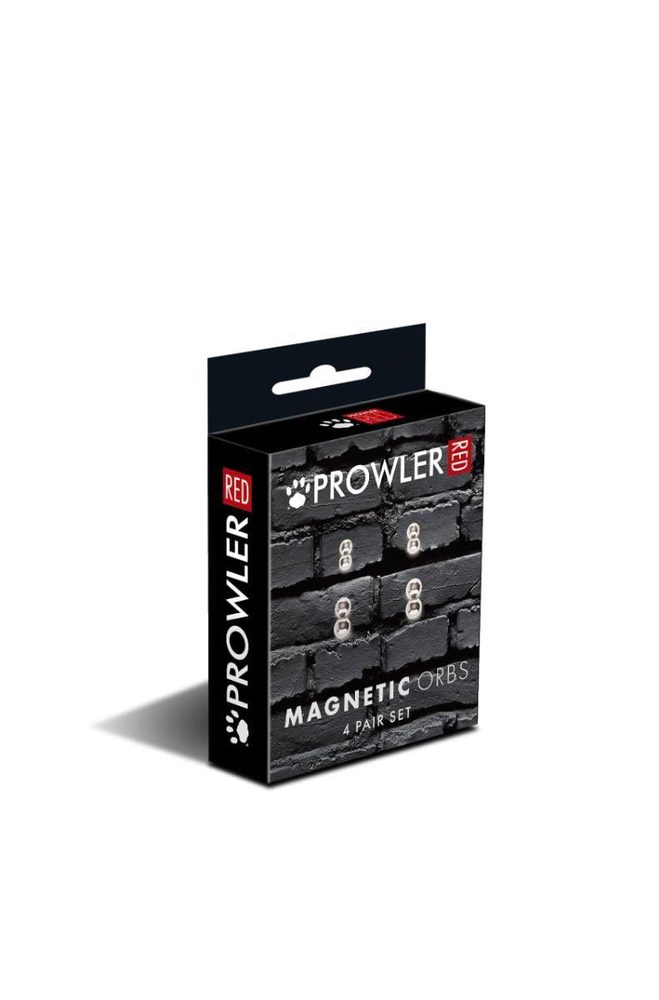 Kulki magnetyczne Prowler RED czerwone 4 pary