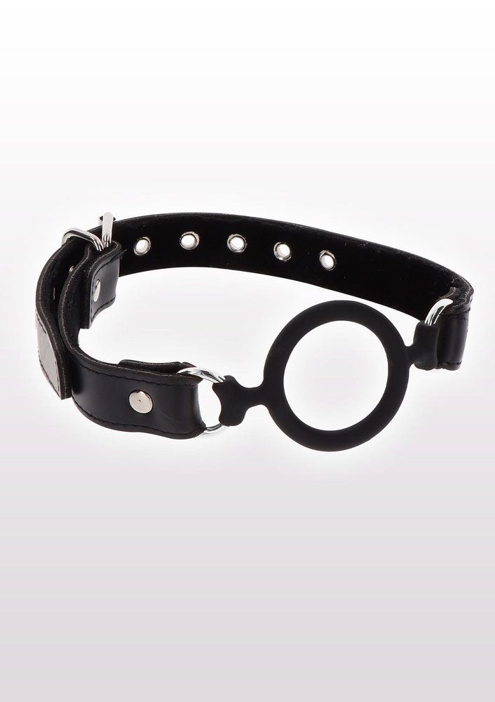 Knebel pierścieniowy Taboom Open Ring Gag czarny 58 cm
