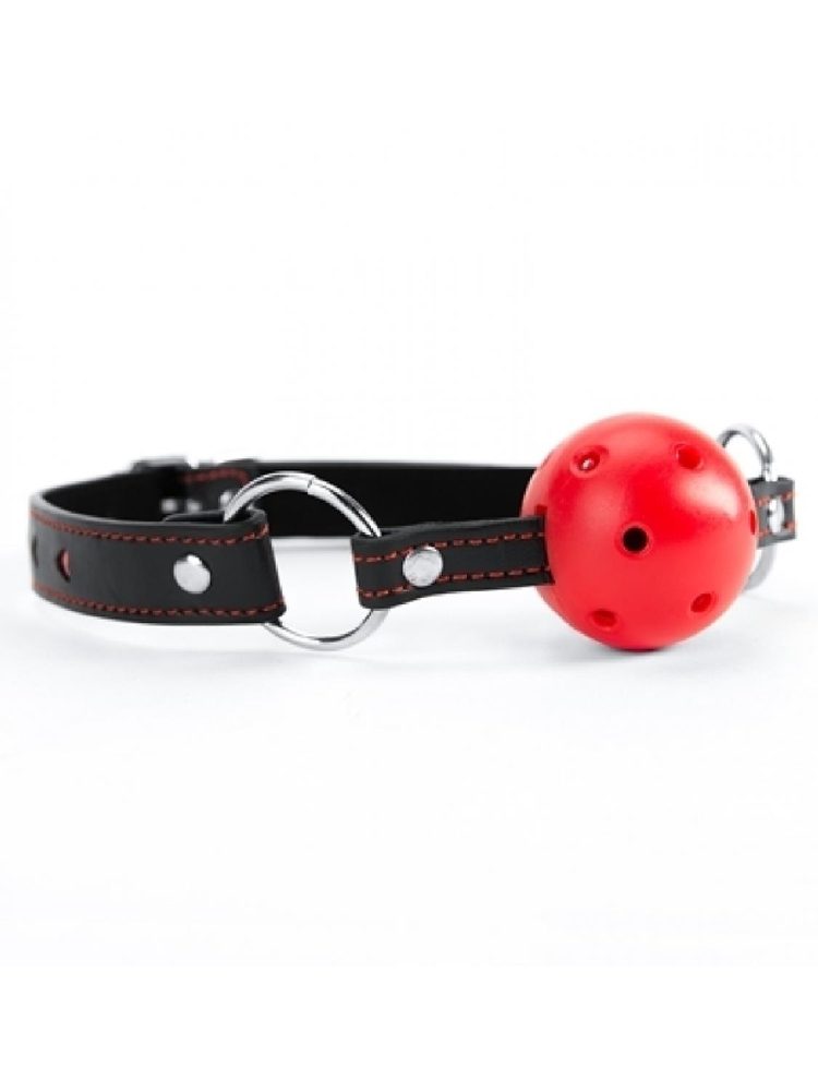 Regulowany knebel kulkowy Argus czerwony 4,5 cm