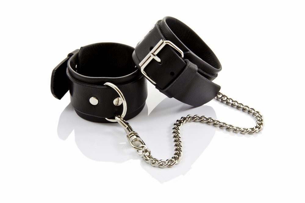 Kajdanki męskie Whips Collection soft 4 cm 25 cm