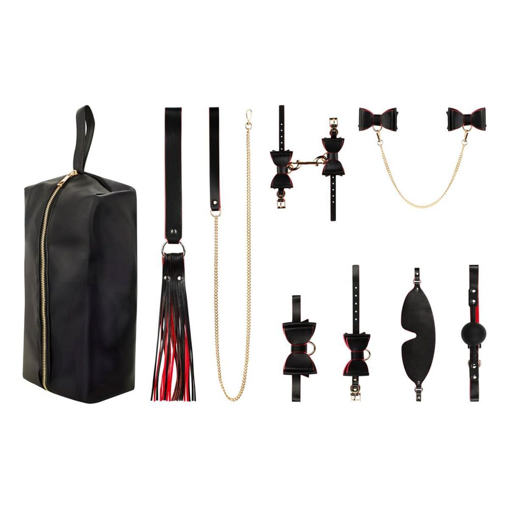 Zestaw BDSM luxury 8 elementów Bedroom Fantasies czarny