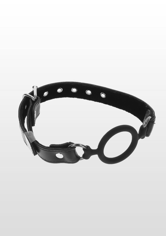 Knebel pierścieniowy Taboom Open Ring Gag czarny 58 cm
