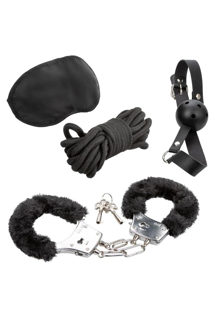 Zestaw bondage Explorer Collection Calexotics czarny