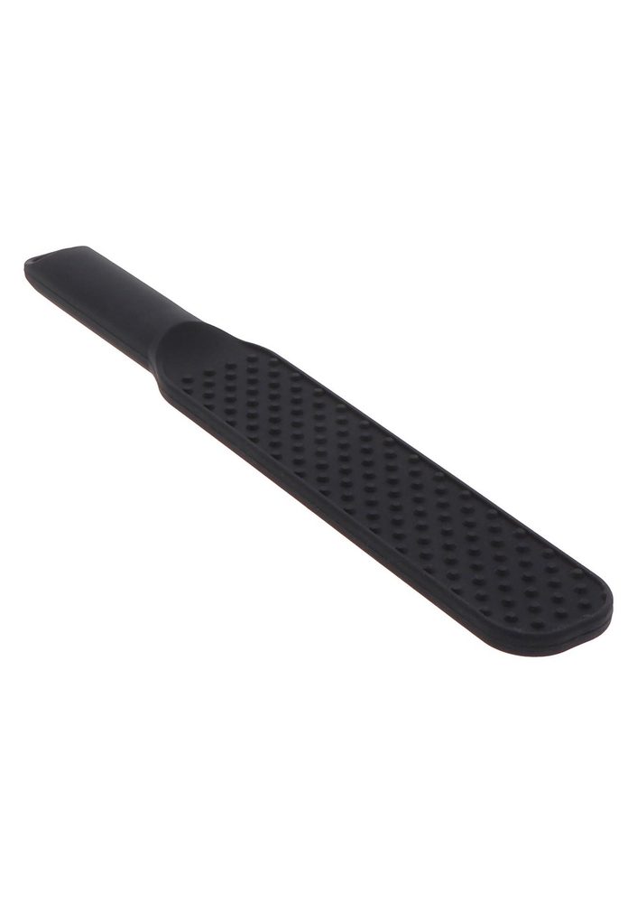 Packa BDSM silikonowa Hidden Desire z kolcami czarna 31 cm