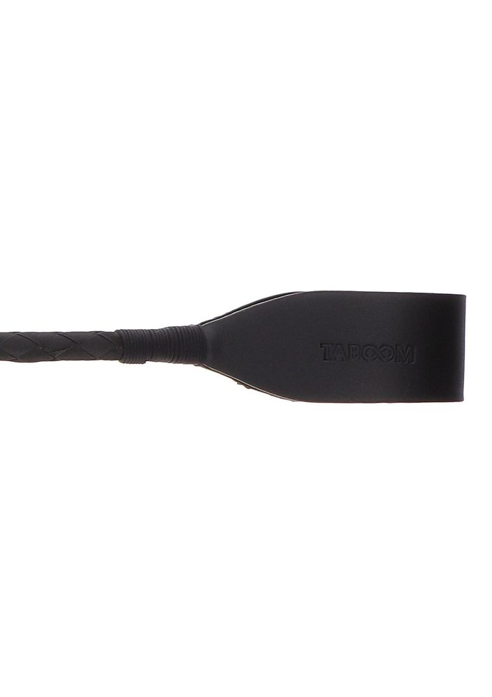 Crop jeździecki Taboom wegańska skóra czarny 61 cm