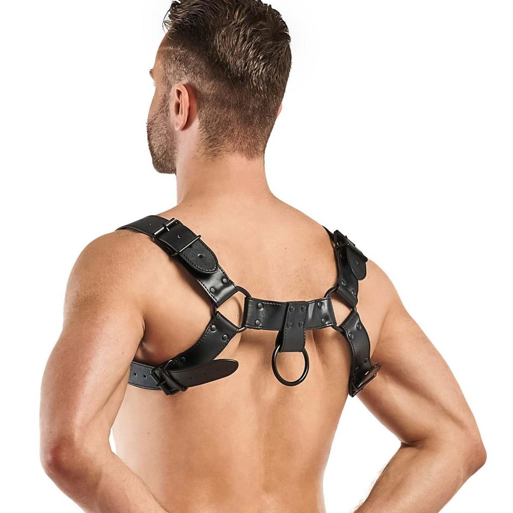 Uprząż bondage Bedroom Fantasies Bruno regulowana czarna