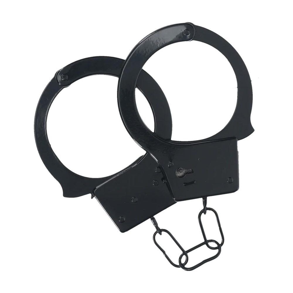 Kajdanki metalowe Ouch! czarne 24,2 cm
