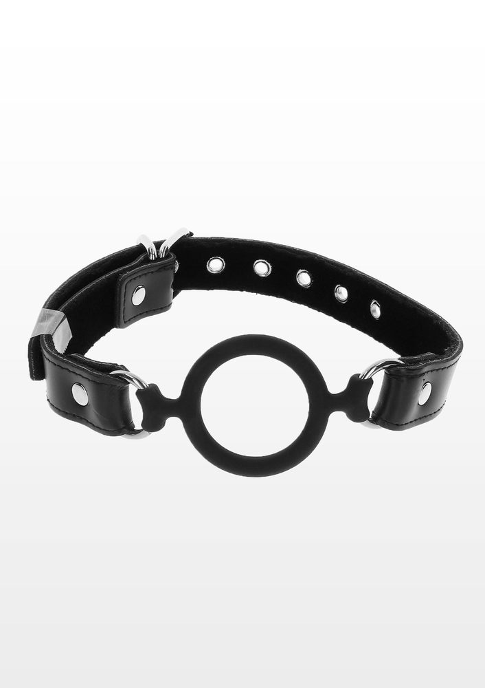 Knebel pierścieniowy Taboom Open Ring Gag czarny 58 cm