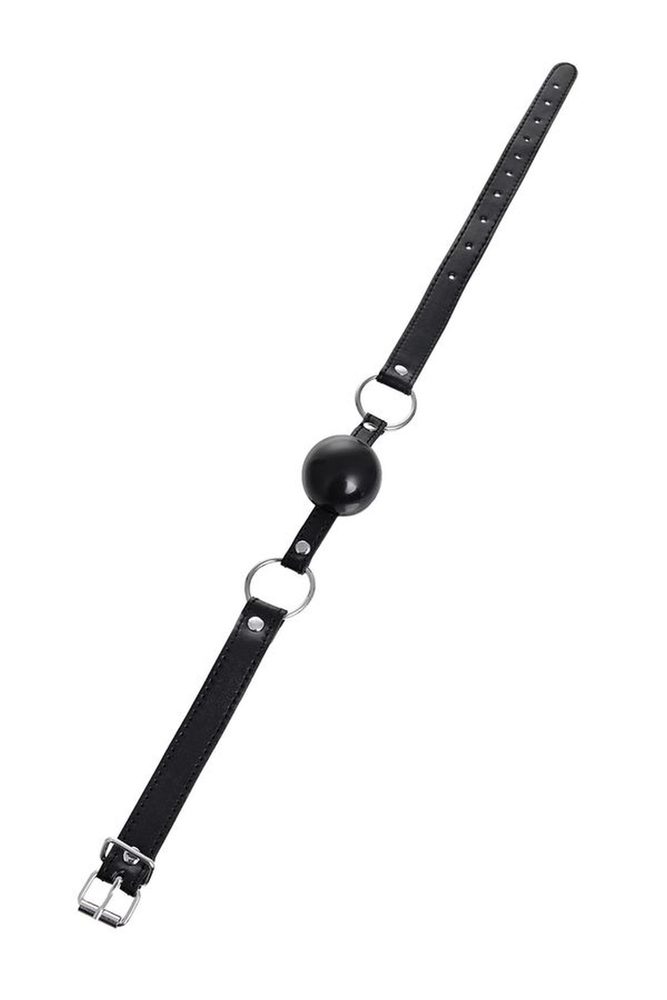 Knebel kulowy Anonymo TPR czarny 64 cm