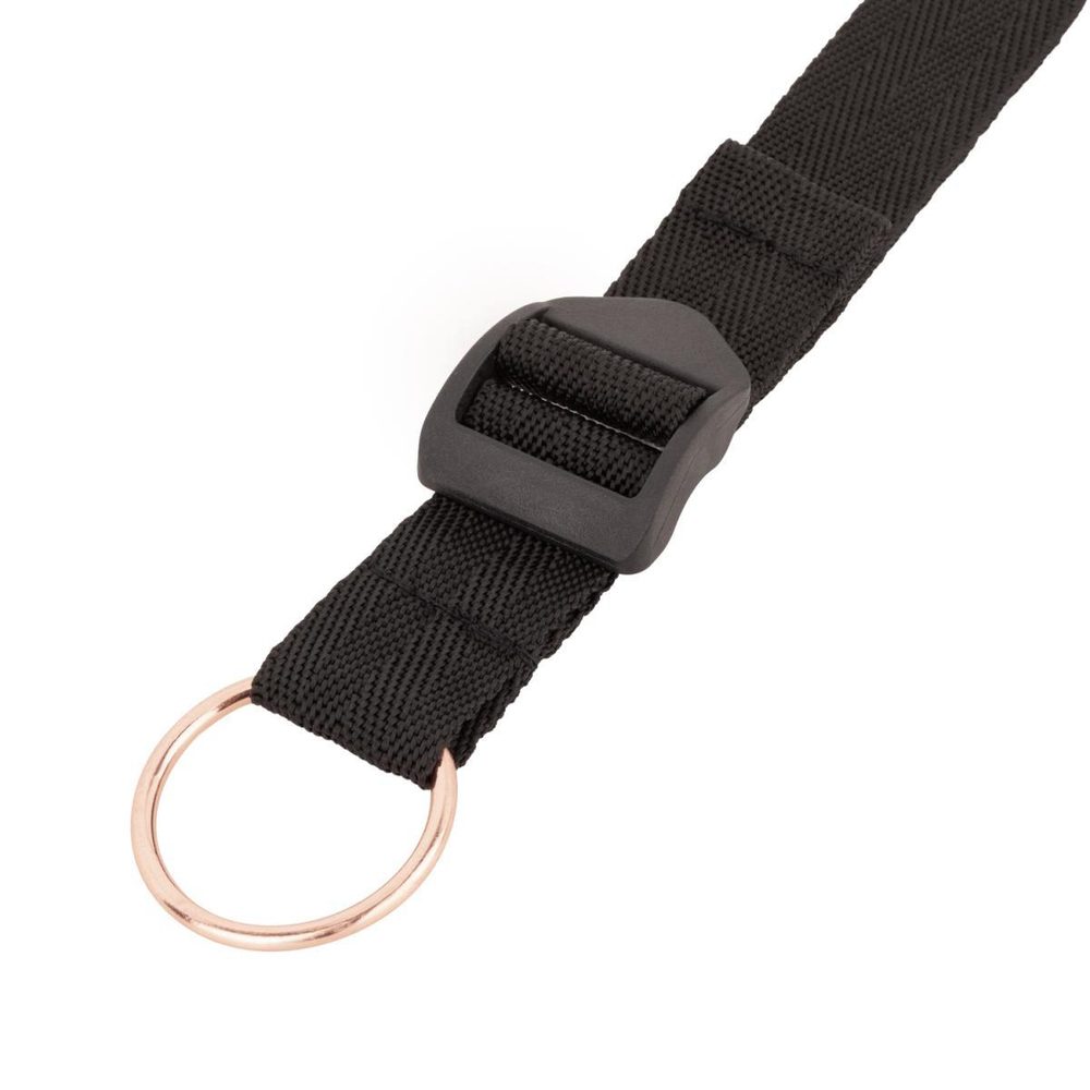 Rosy Gold - Under-Mattress Restraint Set - Black