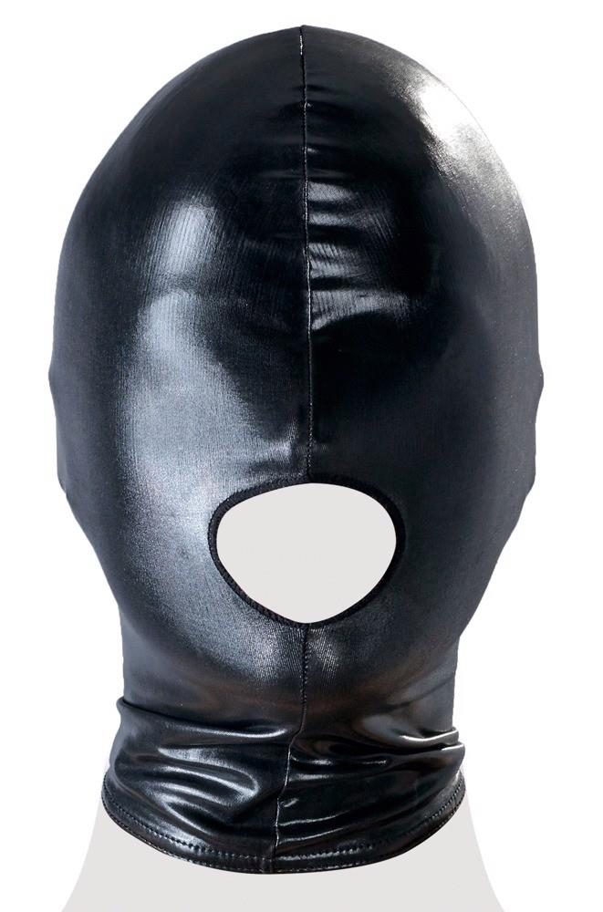 Maska BDSM Bad Kitty czarna poliester