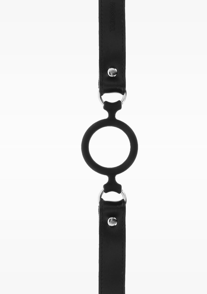 Knebel pierścieniowy Taboom Open Ring Gag czarny 58 cm