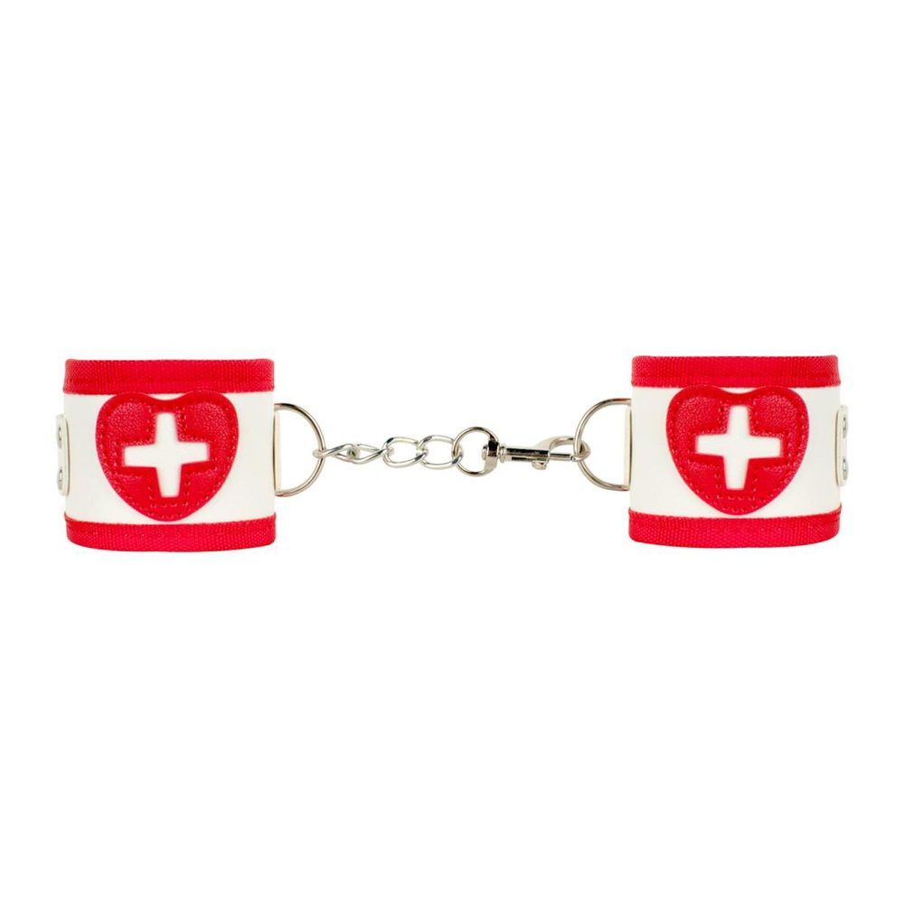 Zestaw BDSM medyczny Kinky Care Bedroom Fantasies biały 8 el.