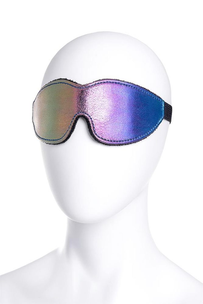 Maska BDSM Anonymo PVC z nadrukiem 27,5 cm