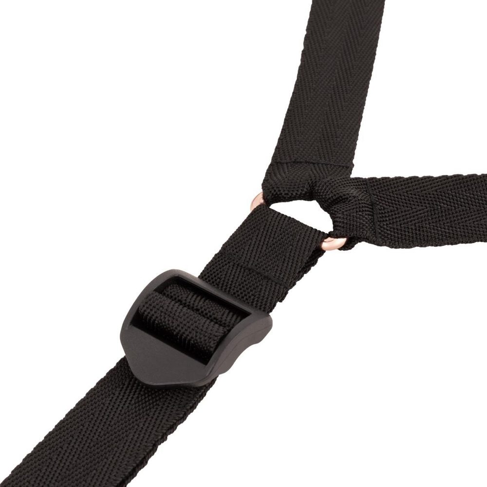 Rosy Gold - Under-Mattress Restraint Set - Black