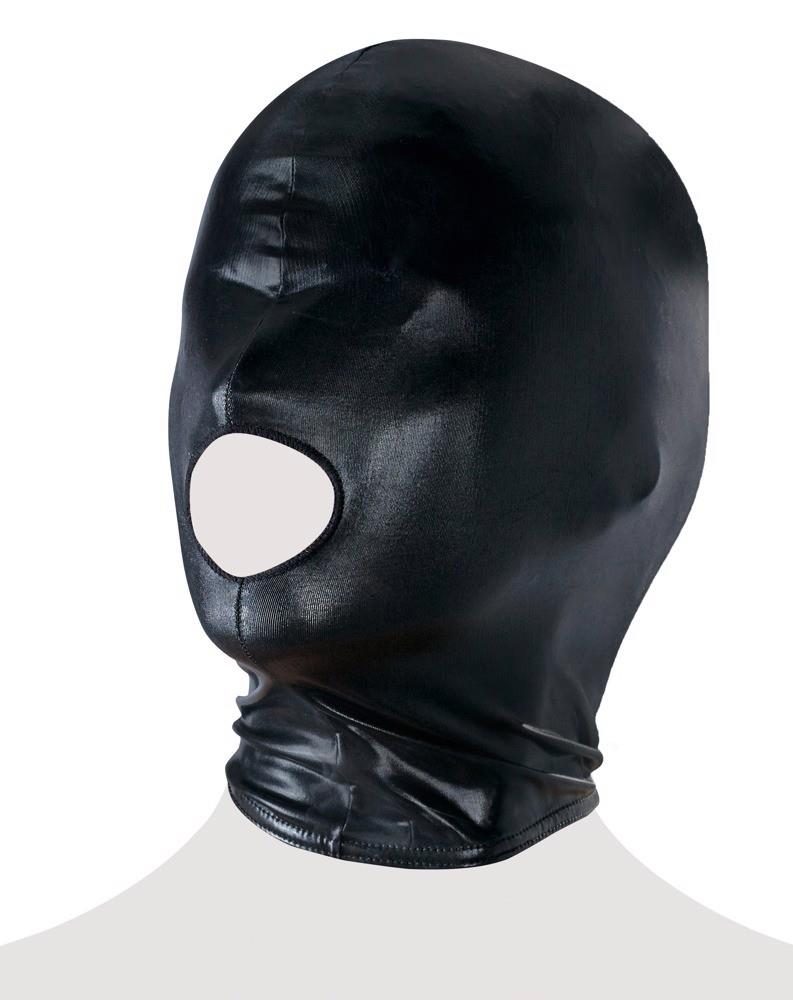 Maska BDSM Bad Kitty czarna poliester