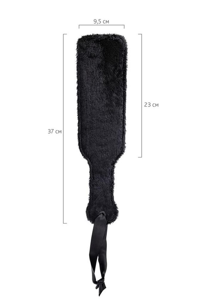 Klapki BDSM poliestrowe Anonymo czerwone 37 cm