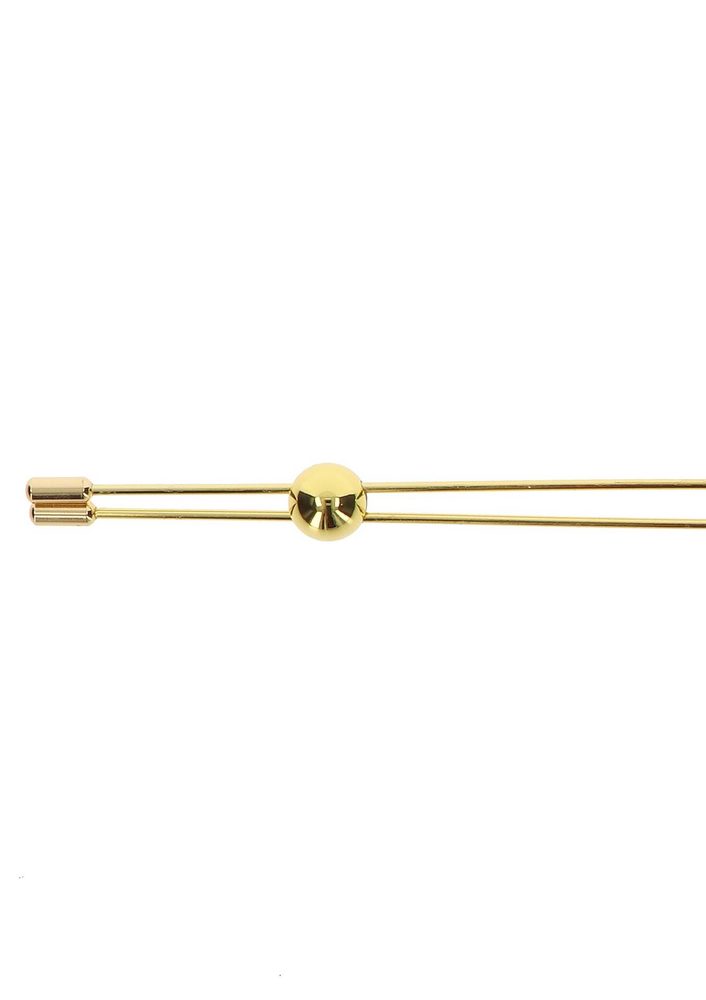 Klipsy na sutki Taboom złote 31 cm metalowe