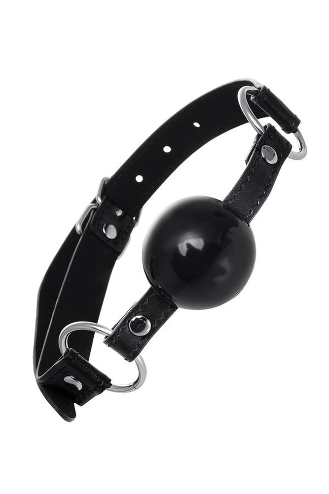 Knebel kulowy Anonymo TPR czarny 64 cm