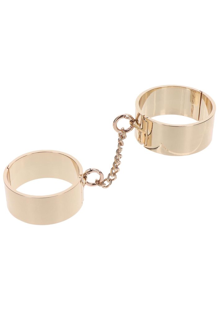 Mankiety metalowe Taboom Dona różowe złoto 6,2 cm