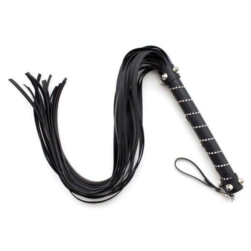 Bicz z frędzlami Easy Line Toyz4lovers czarny 50 cm