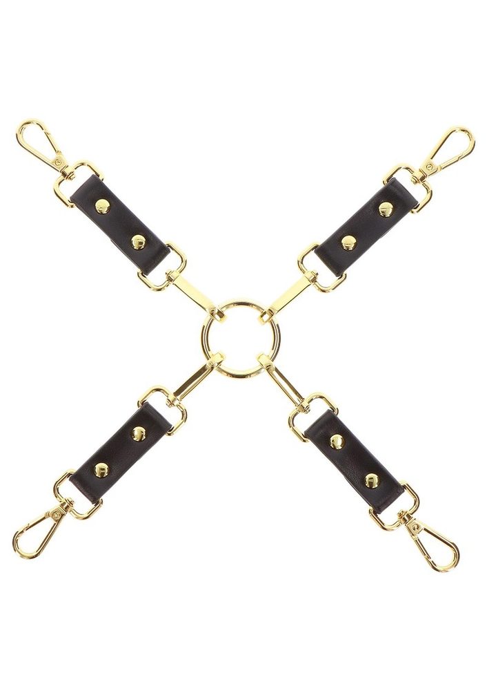Hogtie z ćwiekami Taboom czarny 32 cm