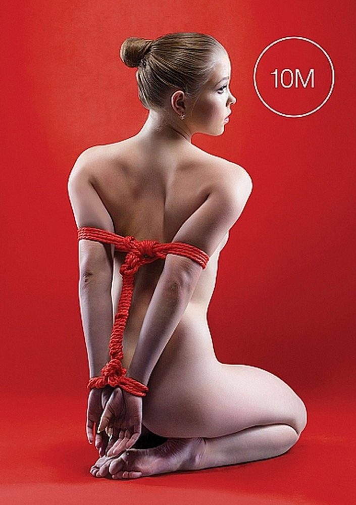 Lina nylonowa Ouch Japanese Rope czerwona 10 m