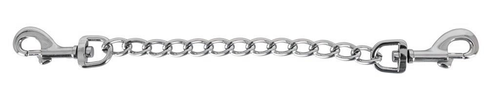 Łańcuch metalowy ZADO srebrny 15 cm