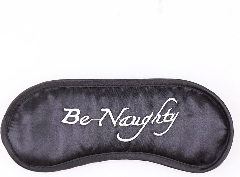 Maska na oczy delikatna Be Noughty Fetish Fever czarna